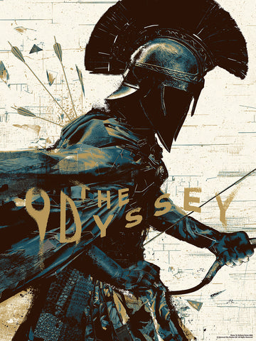 "THE ODYSSEY" 18" x 24" Officially Licensed Screen Print