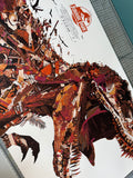 "Jurassic Park Collage" VARIANT (APs)