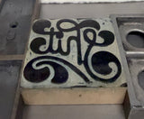 "Lil' Shit" 4" x 6" Letterpress Print