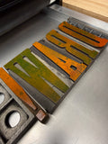 "DRAW!" 8.5" x 5.5" Letterpress Print