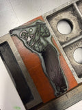 "FORE!" 7" x 13" Letterpress Print