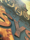 System of a Down UNRELEASED PROOF "Sick New World" Gig Poster [EMBOSSED REGULAR PAPER VERSION]
