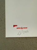 System of a Down UNRELEASED PROOF "Sick New World" Gig Poster [EMBOSSED REGULAR PAPER VERSION]