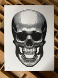 "Memento Mori" 9" x 12" Letterpress Print