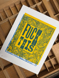 "Fuck This" 11" x 8.5" Letterpress Print