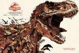 "Jurassic Park Collage" VARIANT (APs)