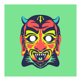 Maskerade - Satan 6" x 6" Mini Screen-Print