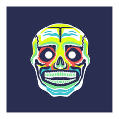 Maskerade - Señor Skull 6" x 6" Mini Screen-Print